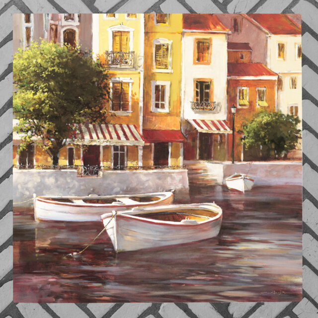 BRENT HEIGHTON Traditional Cities & Countries Wall Decor on Ceramic