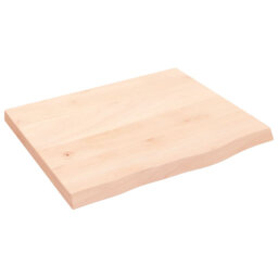 Bathroom Countertop Untreated Solid Wood