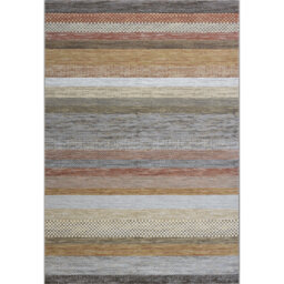 Cato Machine Woven PP Heatset Terracotta Area Rug