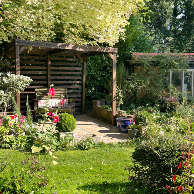 Basmala Solid Wood Pergola