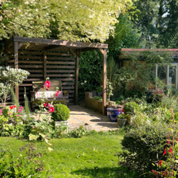 Basmala Solid Wood Pergola