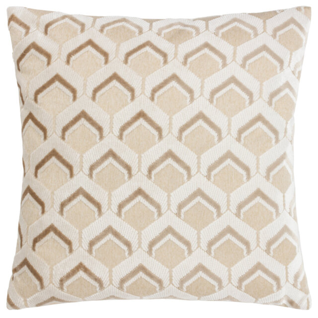 Ledbury Geometric Square Cushion