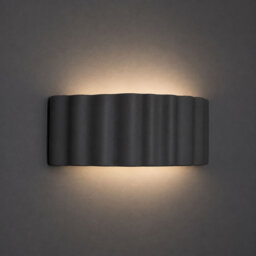 Ceramic Flush Mounted Sconce