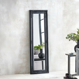 Vigue Wood Flat Floor Mirror