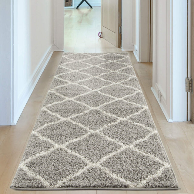 Myshaggy Collection Rugs Moroccan Design in Grey