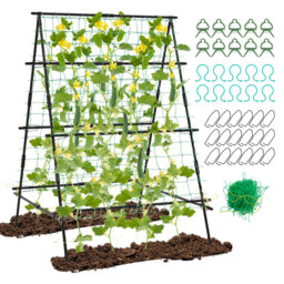 146cm H x 130cm W Metal Arched Trellis