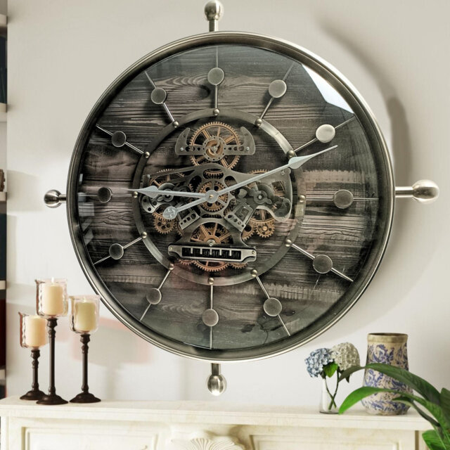 Metal Wall Clock
