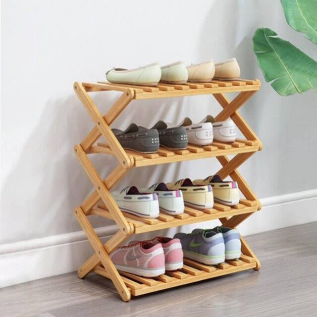 8 Pair Shoe Rack