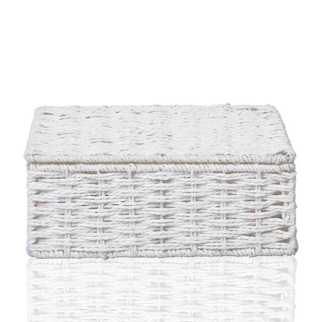 Highland Dunes Amettes Wicker Decorative Basket