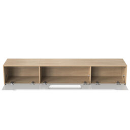 TV cabinet, high-gloss TV cabinet, matching colours with colour-changing LED lights (only front cabinet door high-gloss)