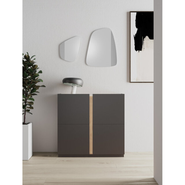 18 Pair Shoe Storage Cabinet