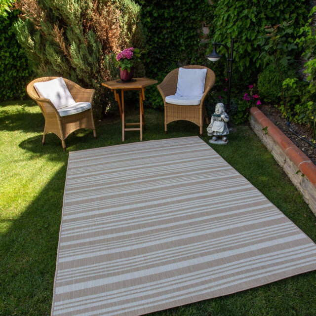 Ecology Outdoor Rugs in Beige - 300b