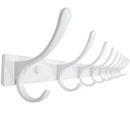Stainless Steel Wall Mounted Required 10 - Hook Wall Mounted Coat Rack
