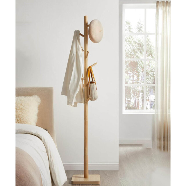 Freestanding 8 - Hook Coat Rack