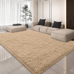 Luxury Plush Shaggy Area Rug & Runner, Soft Deep-Pile Non-Slip Living Room Carpet