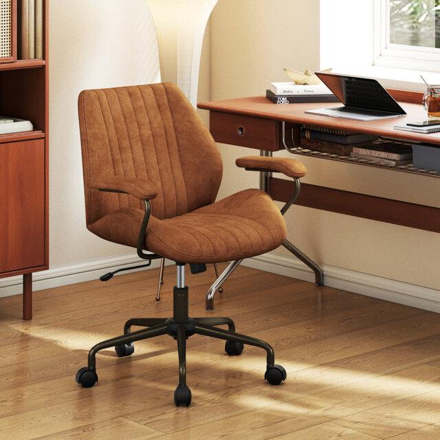 Executive Office Chair Ergonomic Swivel Computer Desk Chair-Olive