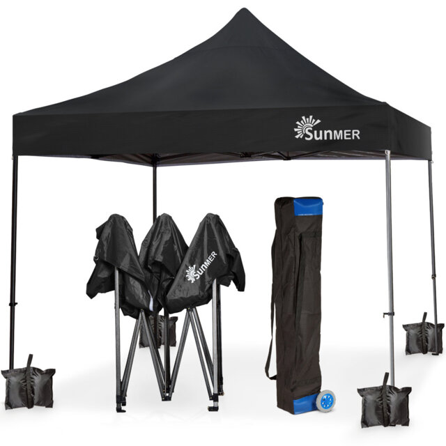 SUNMER 3m x 3m Steel Pop-Up Gazebo