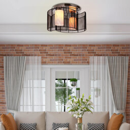 Glass Flush Mount