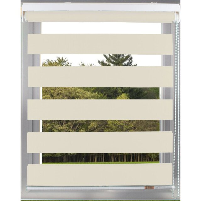 Tiverton Zebra Day and Night Room Darkening Roller Blind