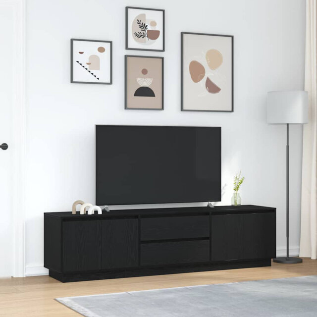 Latitude TV Cabinet with LED Lights 193.5x41x50 cm