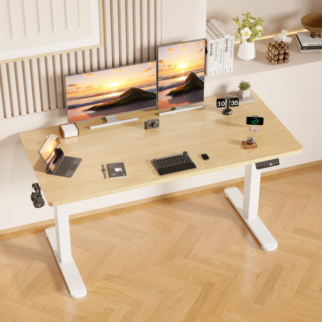 Adjustable Metal Base Standing Desk