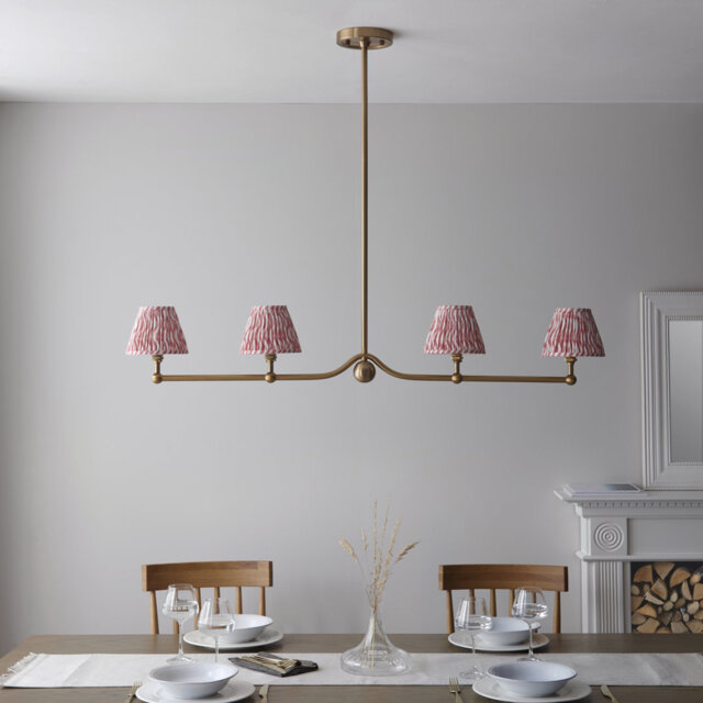 Santiago 4 - Light Shaded Chandelier