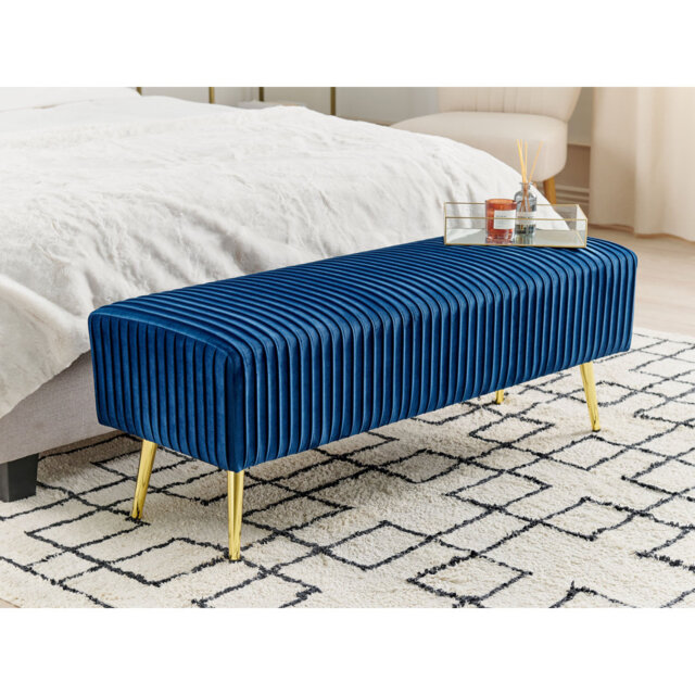 Mattawan Velvet Upholstered Bench