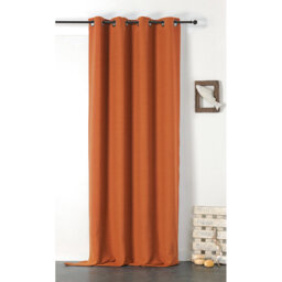 Gotlind Linen Room Darkening Curtain Single Panel