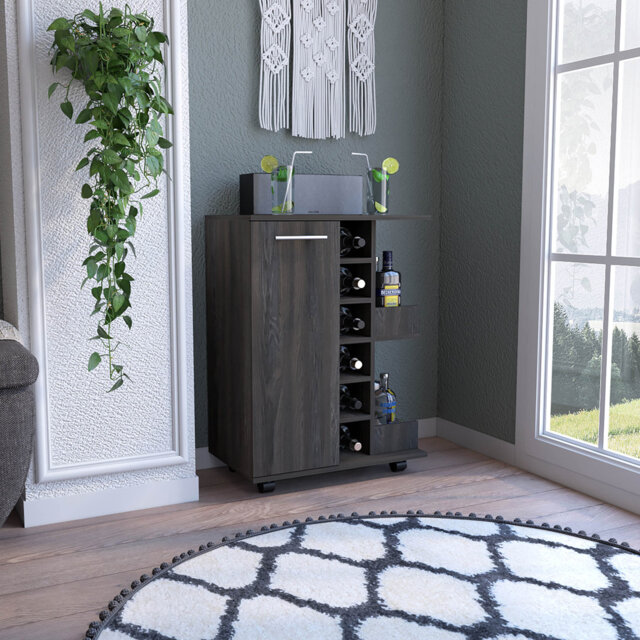 McEwensville Wood Bar Cart