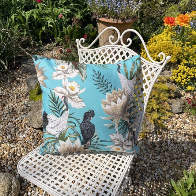 Rockwell Floral Cushion with Filling
