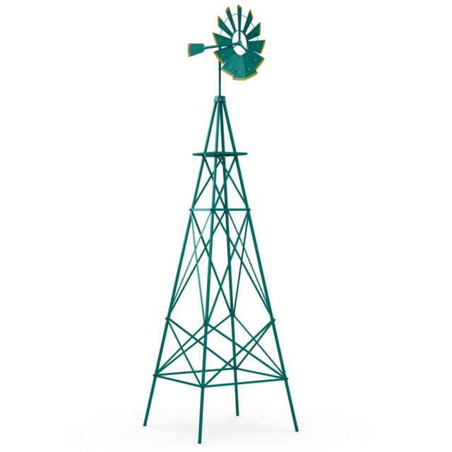 Carmeshia Metal Windmill