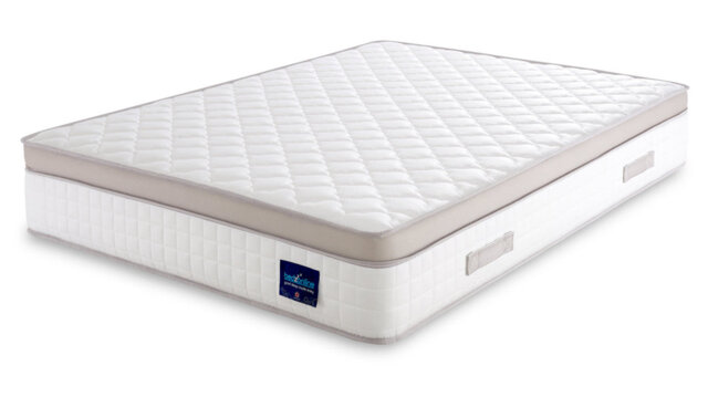 Winksleep Beige Hybrid Pocket Sprung Memory Foam Mattress – Medium-Firm, Breathable Euro Top