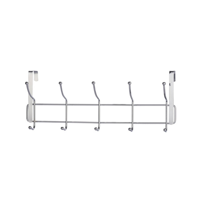 Buckingham Over Door Coat Hanger Rack 10 Hooks Space Saving Door Organizer