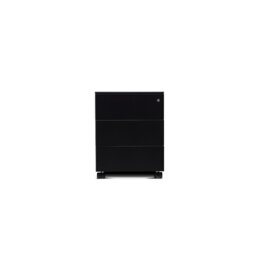 Toomer 42.2cm Wide 3 -Drawer Mobile Steel File Cabinet