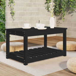 Singita ClassicLiving Garden Table White 82.5X82.5X45 Cm Solid Wood Pine