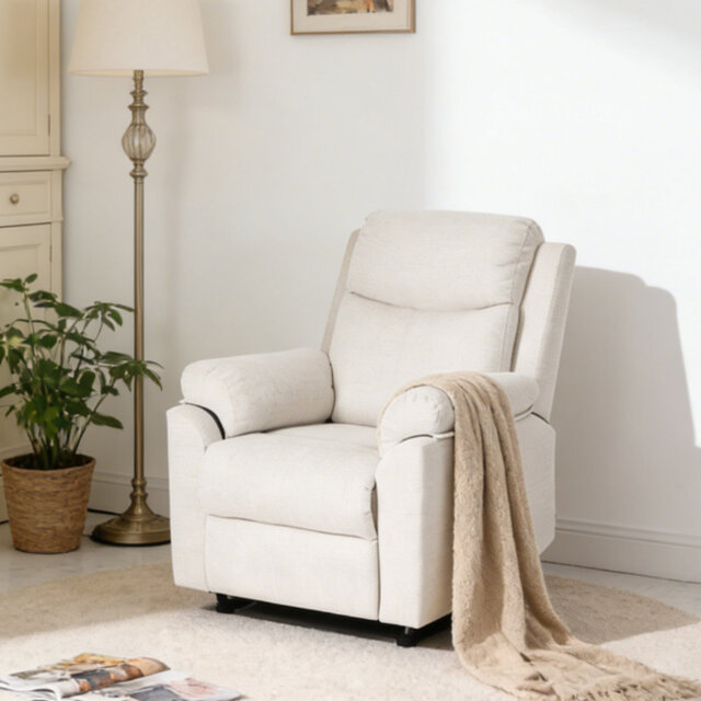 75cm Wide Chenille Wall Recliner Standard Recliner