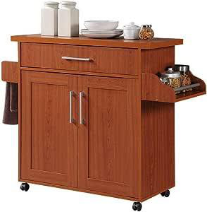 Albizu Wood Kitchen Island