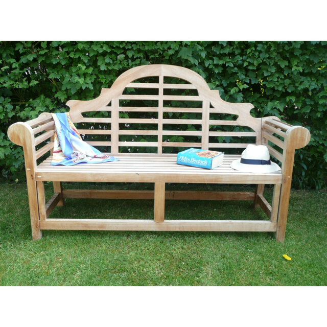 Tory Solid Wood Teak Outdoor Bench