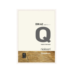 nielsen Quadrum Wooden Picture Frame With Glass Front