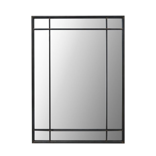 Brynnly Metal Flat Wall Mirror