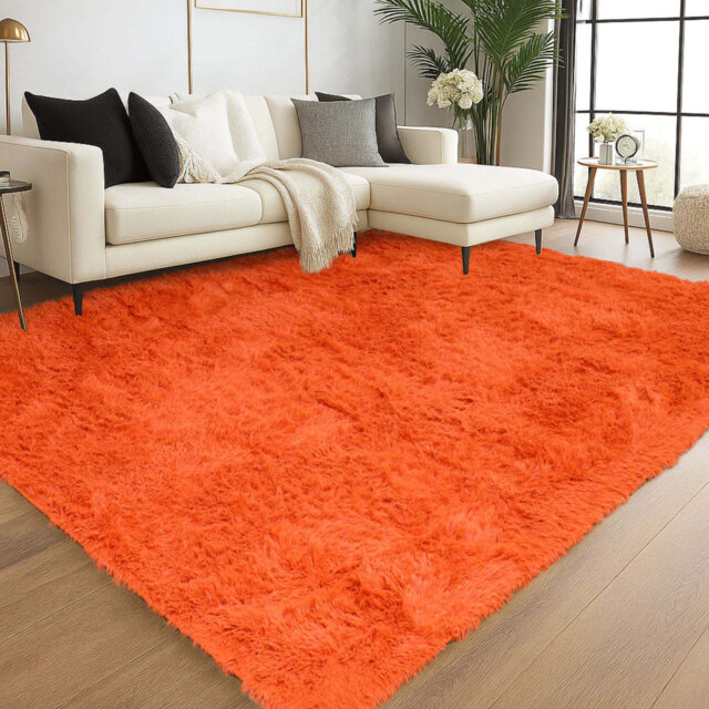 Soft Shaggy Area Rug â Plush High Pile Floor Rug For Living Room, Bedroom & Lounge