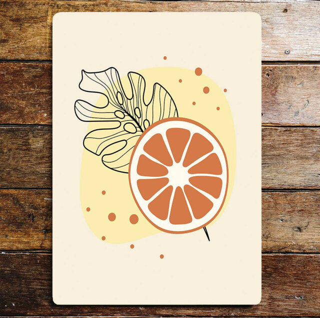 Food & Beverage Wall Decor on Metal