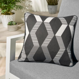Geometric Square Cushion Cover