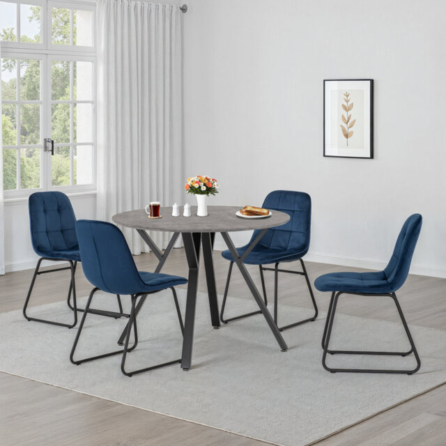 Cajigas 4 - Person Dining Set