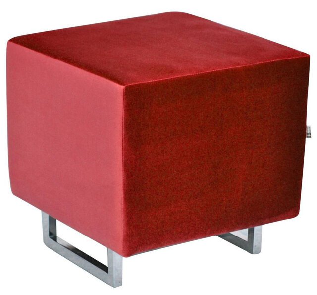 Modern 40cm Wide Square Ottoman