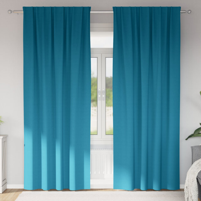 Curtains With Curtains 2 Pcs Polyester