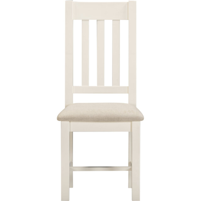 Windsor 50.5cm H Fabric Upholstered Slat Back Side Chair