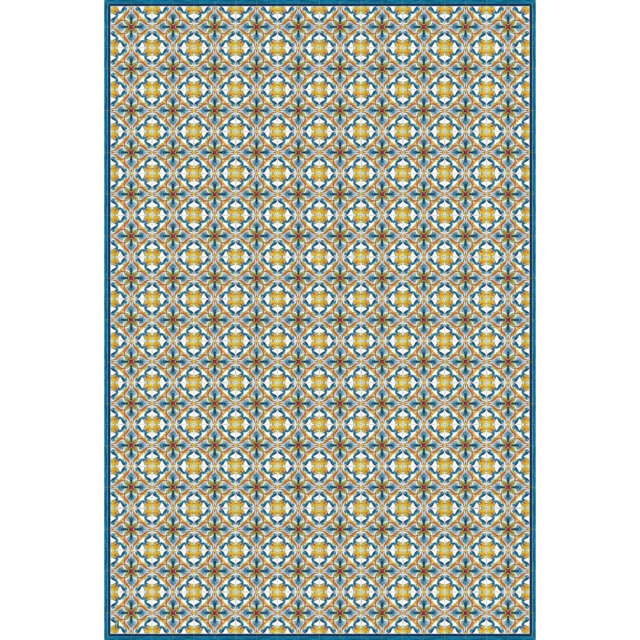 Ruppert Geometric Indoor / Outdoor Area Rug