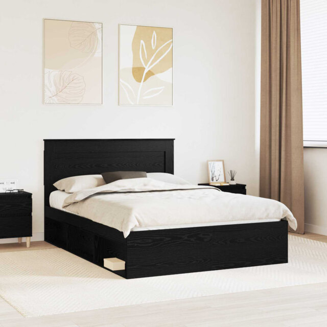 Solid Wood Bed