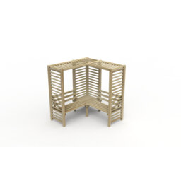 Rasen Powder Coated Steel Park Bench Park Bench